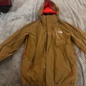 North Face mens shell jacket